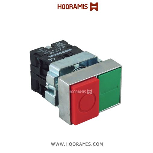 کلید استارت استاپ فلزی برند SAUMMSONG مدل XB2-BL8425 50701004.JPG