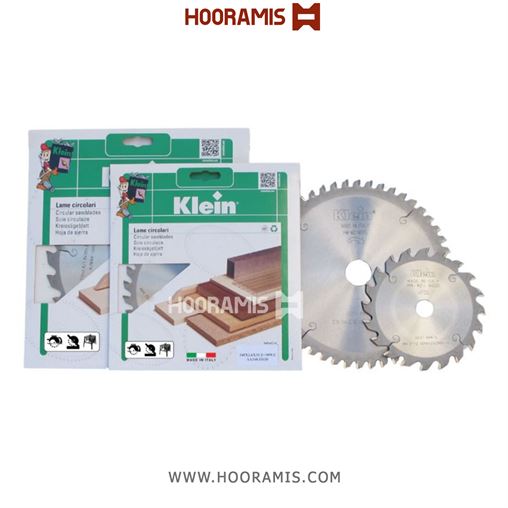 تیغ اره الماسه  لمینیت بر و چوب بر  8 دندانه قطر  100 شفت  22 برند  کلین (Klein) ایتالیا |  کد رفرنس AH100.10622 | 526_lame-hw-per-incastri-e-giunzioni-(3).jpg