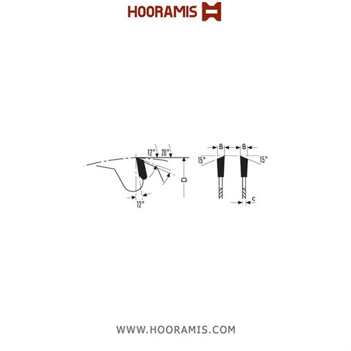 تیغ اره الماسه  نئوپان بر و چوب بر  60 دندانه قطر  250 شفت  30 برند  کلین (Klein) ایتالیا |  کد رفرنس KR.CDT250.06030 | 693_lame-circolari-hw-cromate-per-finitura-traverso-vena(2).jpg