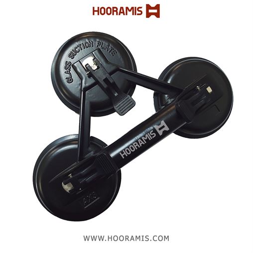 قاپک 3 تایی شیشه برند MUE مدل GS-3(K) با توان لیفتینگ 210 کیلوگرم ( مشکی رنگ)