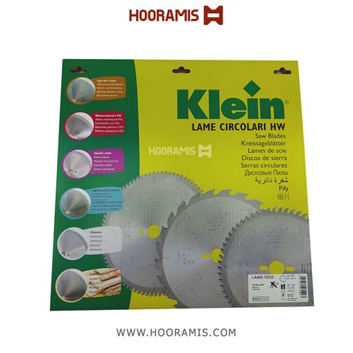 تیغ اره الماسه برش آلومینیوم ، uPVC ، پلاستیک و فلزات غیرآهنی برند Klein ایتالیا به ابعاد Z140p-600*4,6/3,6*30  717_20231024_113543.png