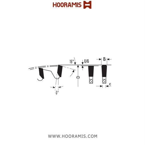 تیغ اره الماسه  کورین بر  84 دندانه قطر  300 شفت  30 برند  کلین (Klein) ایتالیا |  کد رفرنس MES300.08430 | 808_lame-circolari-hw-per-solid-surface-e-pannelli-in-truciolare(2).jpg