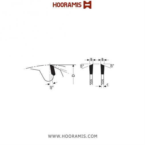 تیغ اره الماسه  لمینیت بر و چوب بر  8 دندانه قطر  100 شفت  22 برند  کلین (Klein) ایتالیا |  کد رفرنس AH100.10622 | 810_lame-hw-per-incastri-e-giunzioni-(2).jpg
