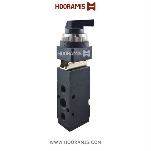 شیردستی پنوماتیک سلکتوری 5/2 سایز 1/4 اینچ برند Techno مدل MSV86522-LB 882_2.png