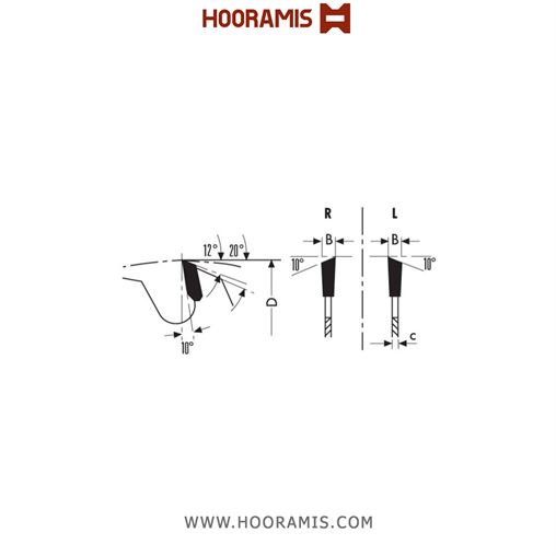 تیغ اره الماسه  MDF بر و لمینیت بر  20 دندانه قطر  125 شفت  20 برند  کلین (Klein) ایتالیا |  کد رفرنس FM125.02020 | 909_lame-circolari-hw-incisori-per-bordatrici-e-squadratrici(2).jpg