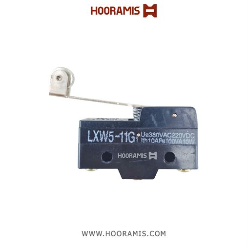 میکروسوئیچ اهرمی فشاری تسمه بلند قرقره دارمدل LXWS-11G 994_1.png