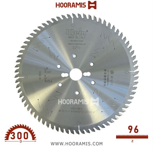 تیغ اره الماسه  نئوپان-چوب  بر  80 دندانه قطر  250 شفت  30 برند  کلین (Klein) ایتالیا |  کد رفرنس CES250.08030.X6F | CES300.09630.X6F.jpg