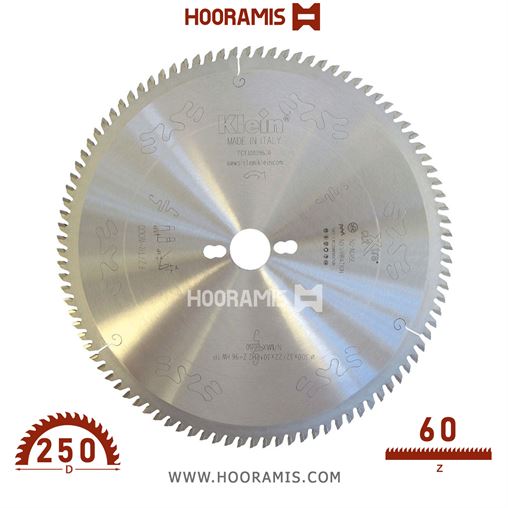 تیغ اره الماسه  MDF -لمینیت بر  112 دندانه قطر  350 شفت  30 برند  کلین (Klein) ایتالیا |  کد رفرنس FCS350.11230 | FCT250.06030.jpg