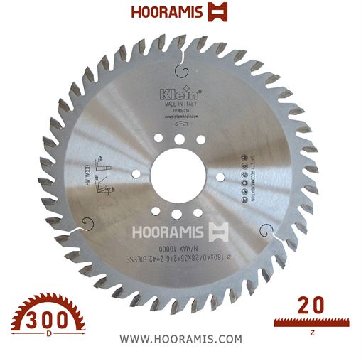 تیغ اره الماسه  لمینیت بر-چوب بر  48 دندانه قطر  735 شفت  30 برند  کلین (Klein) ایتالیا |  کد رفرنس DL0735.04830 | GA300.02030.jpg