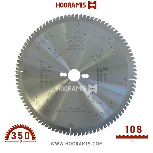 تیغ اره الماسه  کورین بر  96 دندانه قطر  300 شفت  30 برند  کلین (Klein) ایتالیا |  کد رفرنس MES300.09630 | MES350.11230.jpg