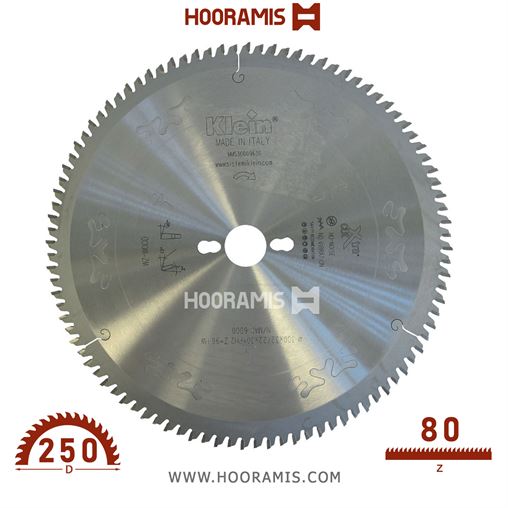 تیغ اره الماسه  چوب بر و MDF بر  96 دندانه قطر  300 شفت  30 برند  کلین (Klein) ایتالیا |  کد رفرنس MLS300.09630 | MMS250.08030.jpg