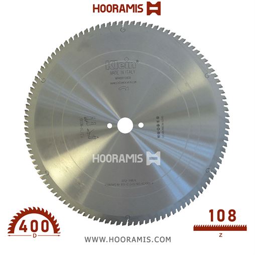 تیغ اره الماسه  ساندویچ پنل بر  108 دندانه قطر  350 شفت  30 برند  کلین (Klein) ایتالیا |  کد رفرنس MP350.10830 | MP400.10830.jpg