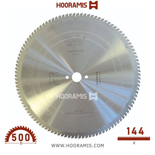 تیغ اره الماسه  چوب بر  132 دندانه قطر  450 شفت  30 برند  کلین (Klein) ایتالیا |  کد رفرنس MRS450.13230 | MRS500.14430.jpg