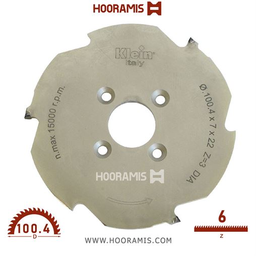 تیغ اره الماسه  چوب بر و لمینیت بر  3 دندانه قطر  100 شفت  30 برند  کلین (Klein) ایتالیا |  کد رفرنس XAH100.10330 | XAH100.10630.jpg