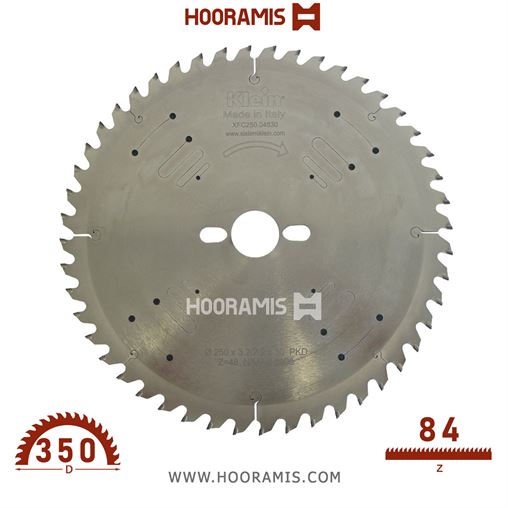 تیغ اره الماسه  لمینیت بر و MDF بر  72 دندانه قطر  350 شفت  30 برند  کلین (Klein) ایتالیا |  کد رفرنس XFC350.07230 | XFC350.08430.jpg
