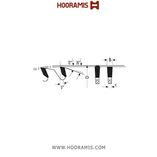 تیغ اره الماسه  MDF بر و لمینیت بر  80 دندانه قطر  250 شفت  30 برند  کلین (Klein) ایتالیا |  کد رفرنس FCT250.08030 | lame-circolari-hw-cromate-per-pannelli-bilaminati(2).jpg