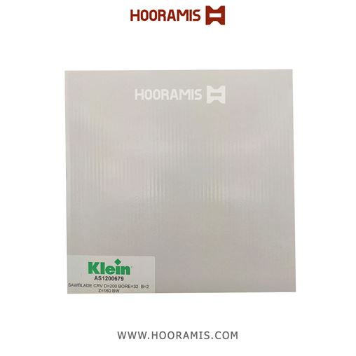 تیغ اره فولادی بزرگ 160 دندانه BW شکل قطر 200 ضخامت 1.8 جهت برش زهوار uPVC برند کلین Klein ایتالیا | کدرفرنس AS1200679 | photo_۲۰۲۵-۰۹-۲۹_۱۴-۳۴-۵۸.png