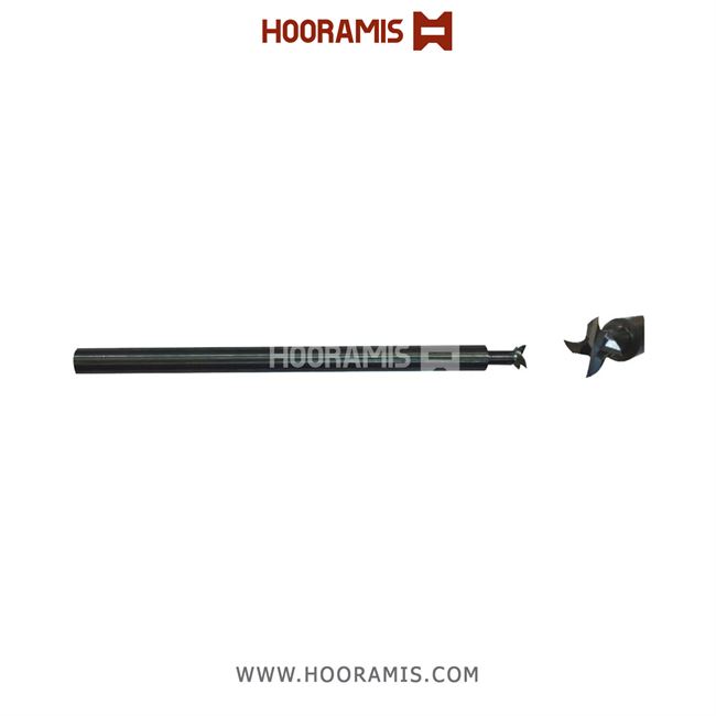 مته اختصاصی چهار پر T شکل  8*160*12*10  از جنس Solid Carbide جهت پولیش داخلی در پروفیلهای uPVC در ماشینهای Elumatec , Rotox , Sturz , Urban , KMW, etc 