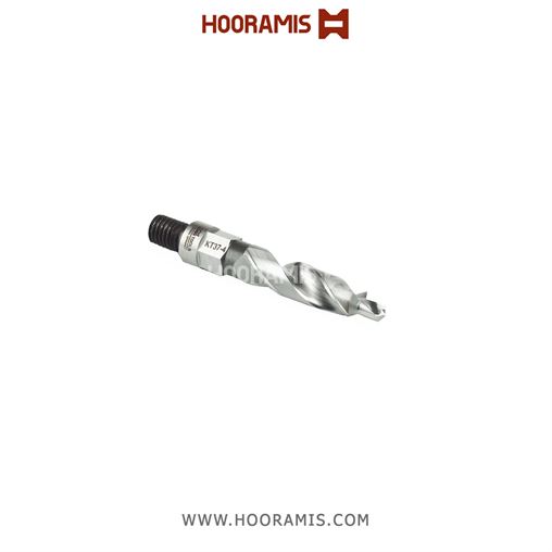 مته اختصاصی نوک دار راستگرد 84*50*12  با شفت پیچدارصاف M10 از جنس HSS-E جهت کار بر روی پروفیلهای uPVC با یا بدون پروفیل گالوانیزه