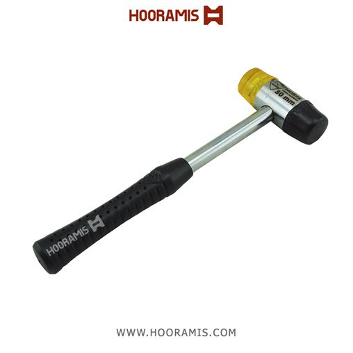چکش فلزی با سرچکش ژله ای 30 میلیمتری برند Horse ساخت چین